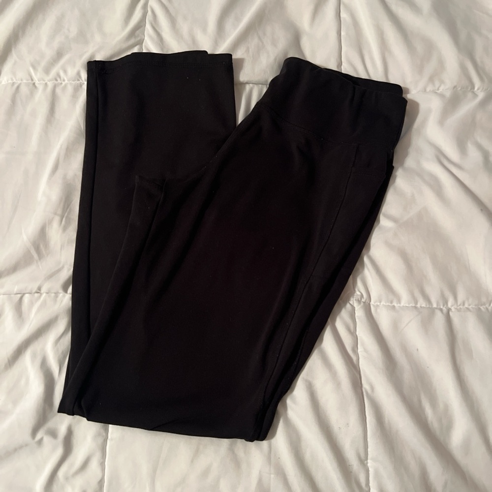 Jockey Black Leggings with Pockets